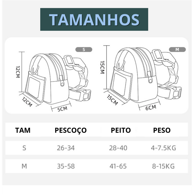 ACESSÓRIOS - Mochilinha PET a prova d'água